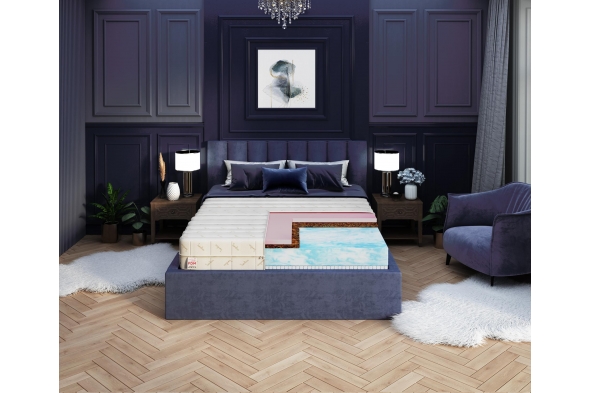 Materac piankowy ERILLO 22 cm H3/H4